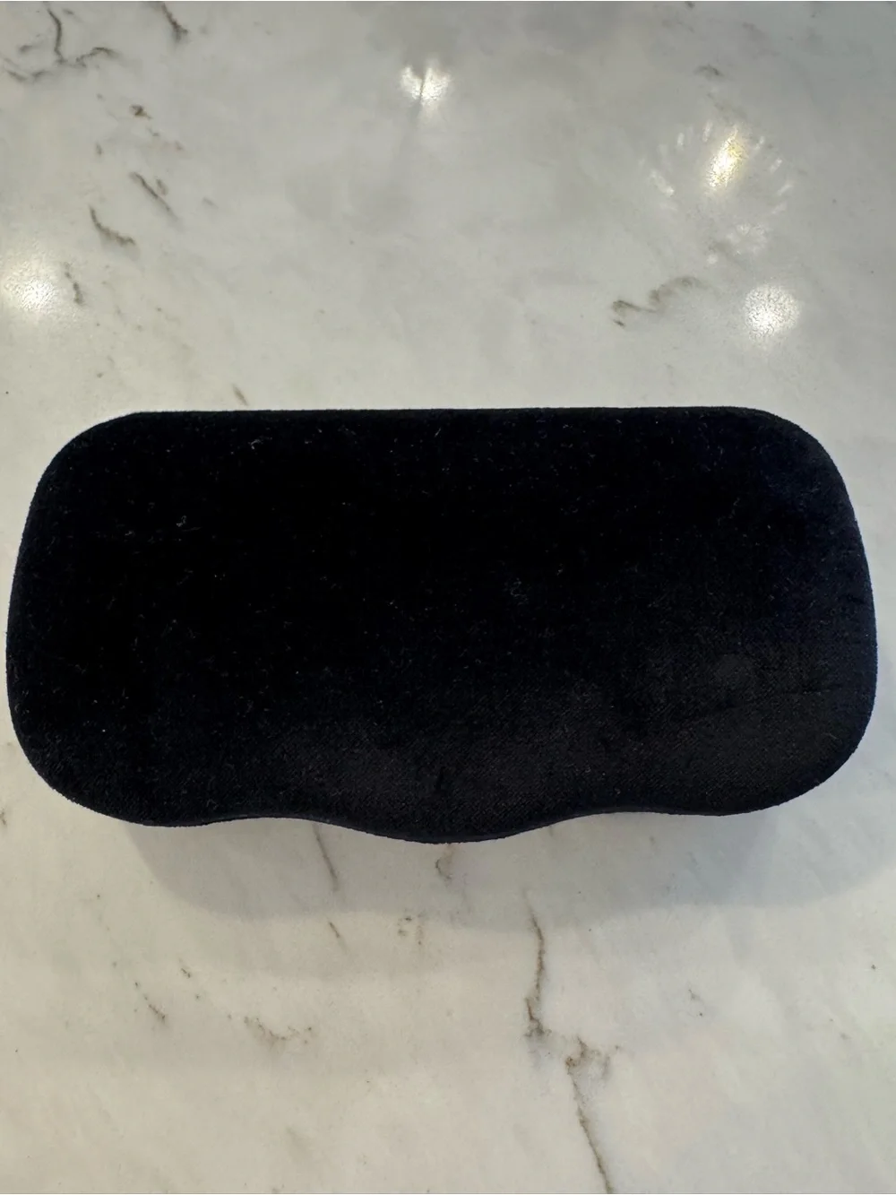Authentic Gucci Black Sunglasses Hard Case with Gold Logo, Pouch,Cleaning Cloth